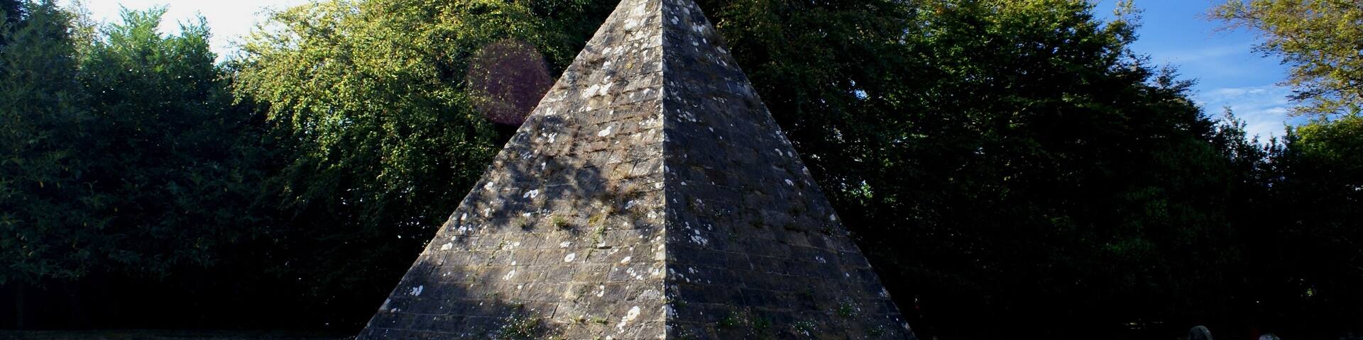 "Mad Jack" Fuller's tomb in Brightling Churchyard, East Sussex.