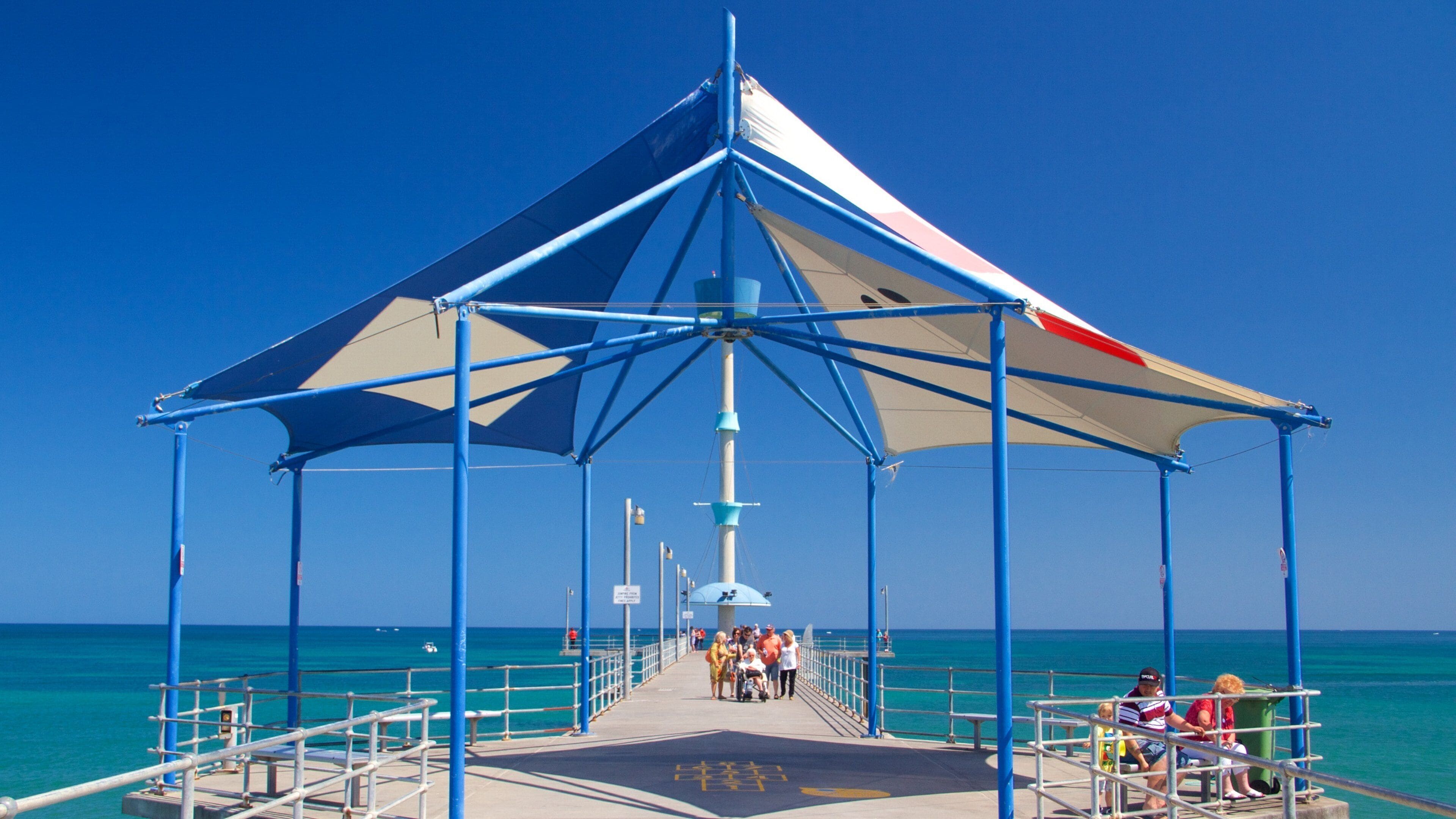 Adelaide que inclui uma praia, paisagens e paisagens litorâneas