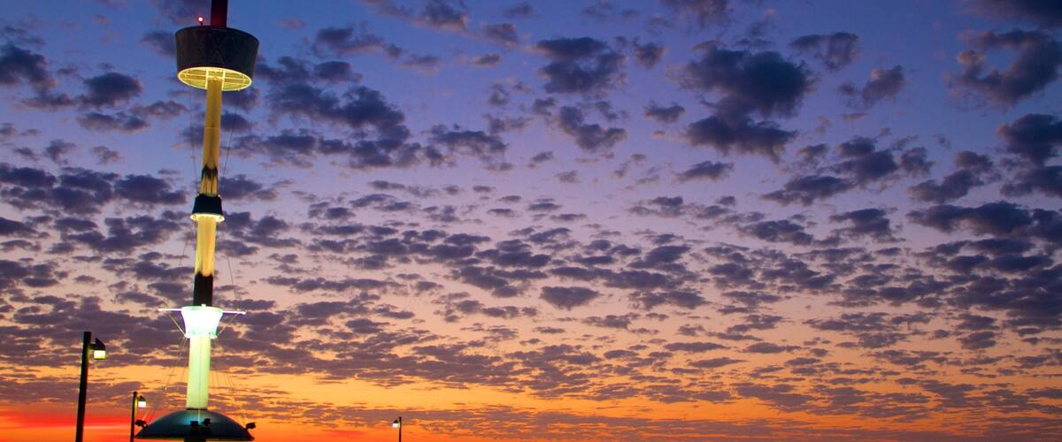 Adelaide showing views, a sunset and general coastal views