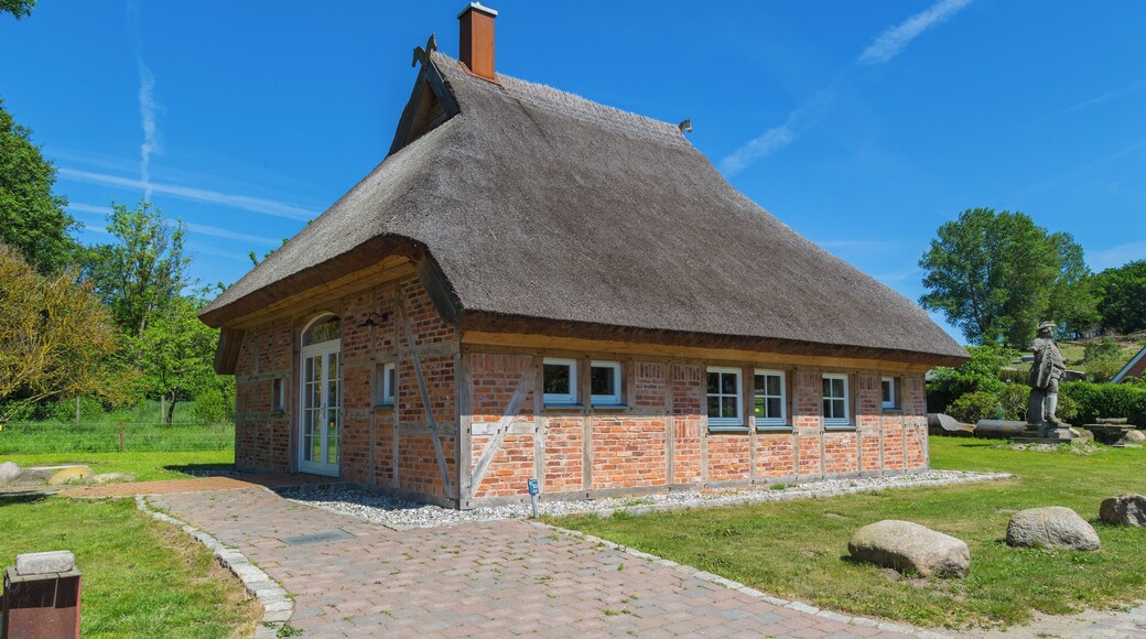The Traitor's House (Verräterhaus) in Groß Stresow, district of Putbus, Landkreis Vorpommern-Rügen, Mecklenburg-Vorpommern, Germany.