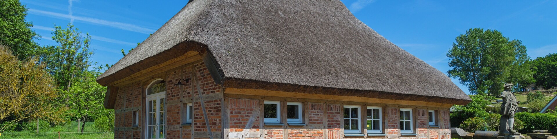 The Traitor's House (Verräterhaus) in Groß Stresow, district of Putbus, Landkreis Vorpommern-Rügen, Mecklenburg-Vorpommern, Germany.