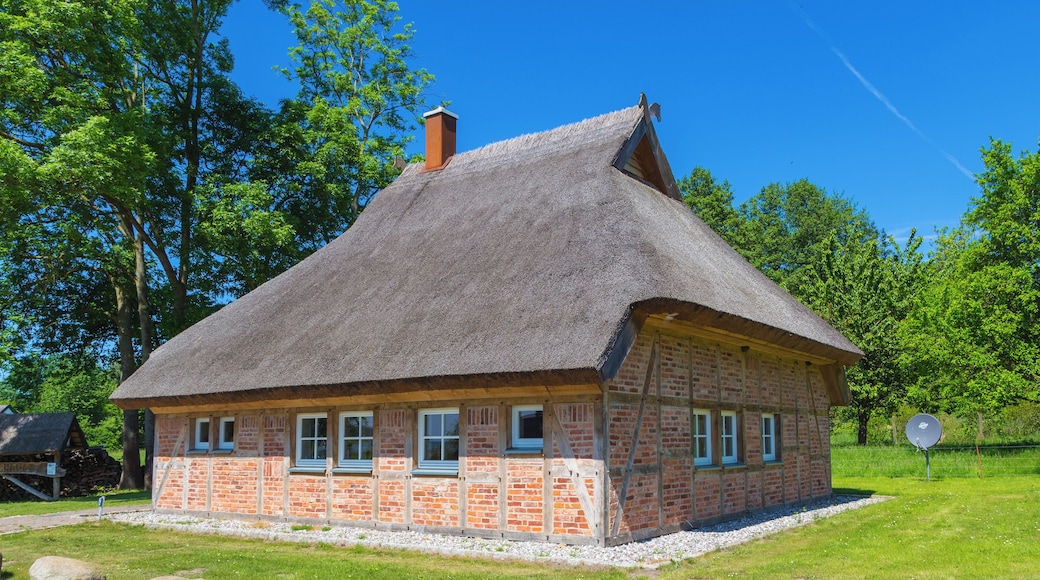 The Traitor's House (Verräterhaus) in Groß Stresow, district of Putbus, Landkreis Vorpommern-Rügen, Mecklenburg-Vorpommern, Germany.