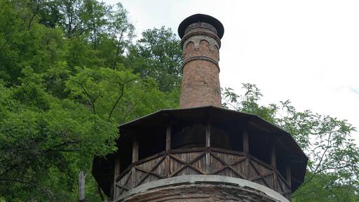 Brick oven end of 19th century in Blumau, South Tyrol