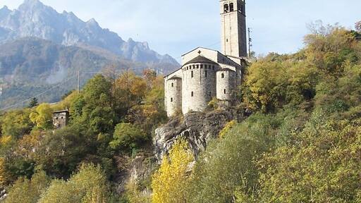 Pieve of S. Syrus. Cemmo, Capo di Ponte, Val Camonica, Italy.