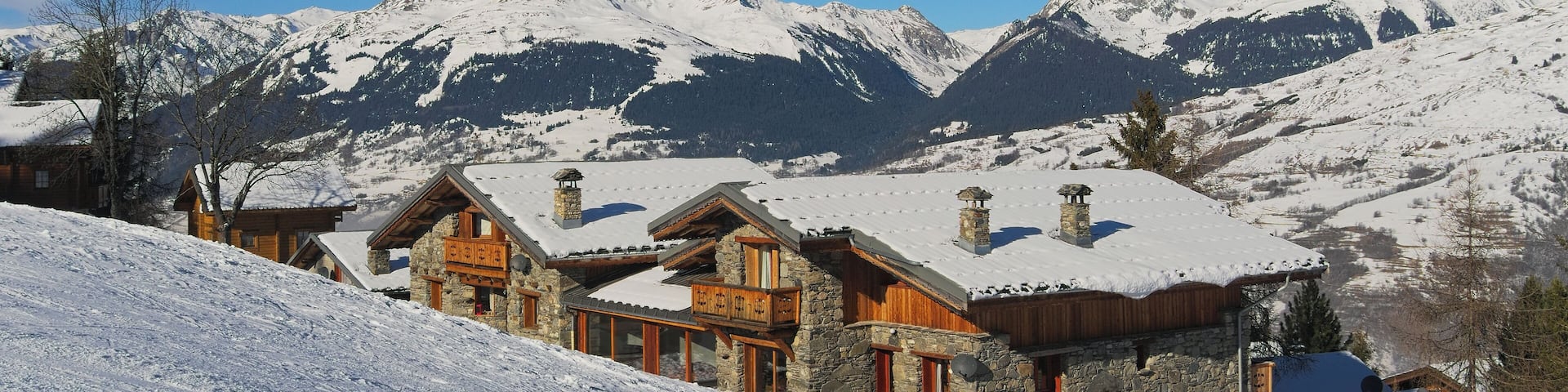 Paradiski, Les Coches. Taken in La Plagne, slope coches, Savoie, France.
