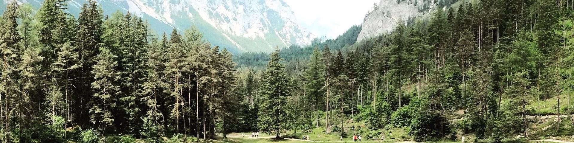 This little, incredible green and blue lake which is hidden in Upper Styria got famous by Ashton Kutcher who posted pictures of it last year! Even though tourists come in thousands each day now, it is still an idyllic place and you can even dive there and the water level chances constantly. #WeekendGetaway #Waterlust