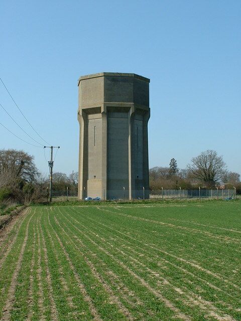 Water Tower Water tower near to Woolverstone Suffolk.