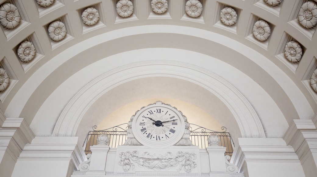 Pasadena City Hall showing interior views