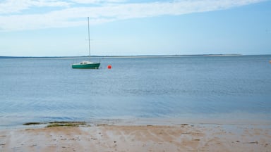 Cowes which includes a sandy beach and boating