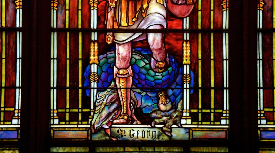 Princeton United Methodist Church showing religious elements, a church or cathedral and interior views