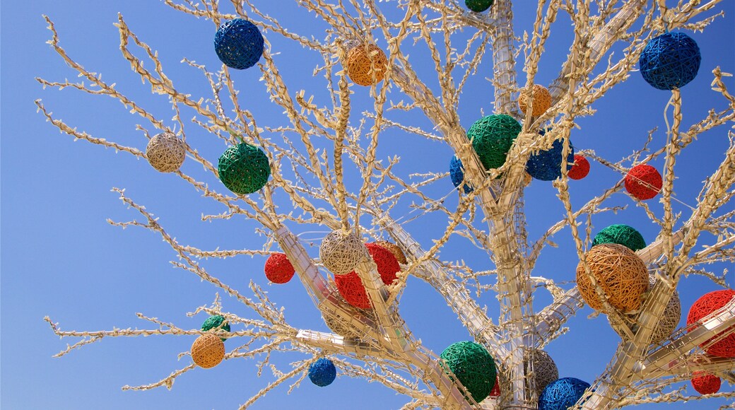 Gangneung Olympic Park showing outdoor art