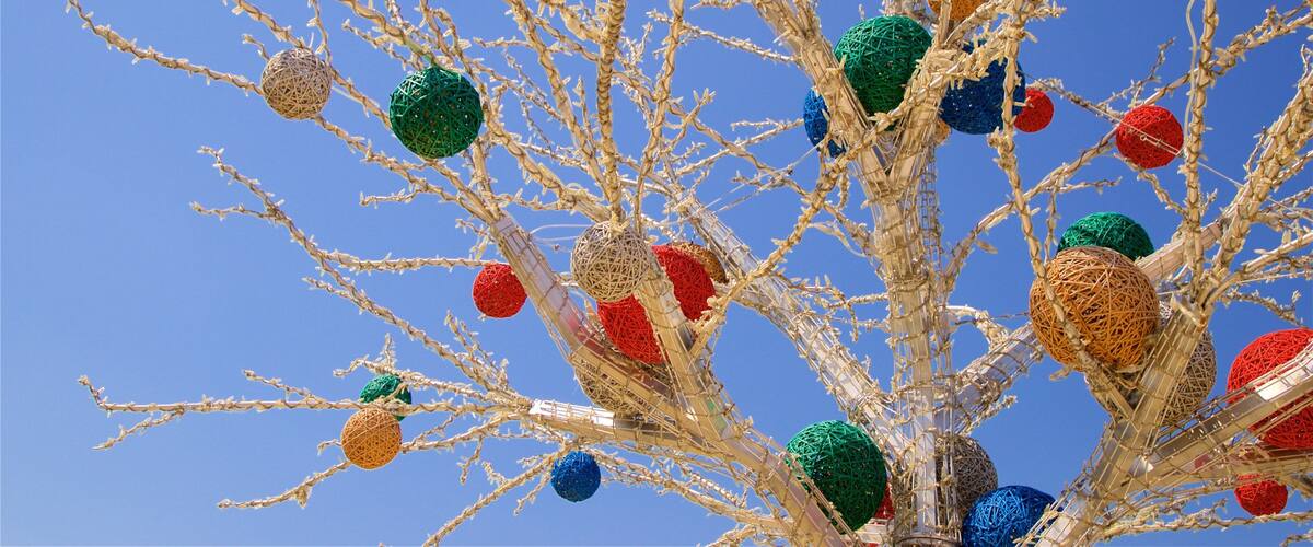 Gangneung Olympic Park showing outdoor art