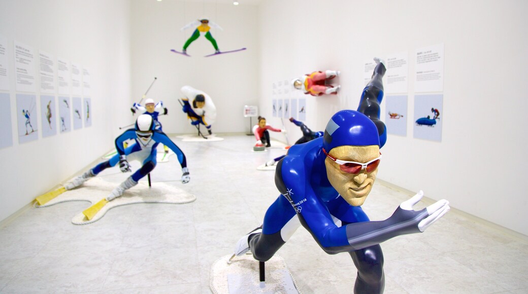 Pyeongchang showing interior views