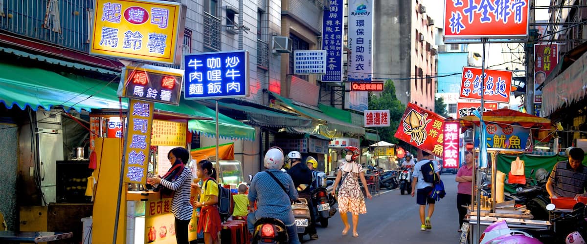 Condado de Taoyuan ofreciendo una ciudad