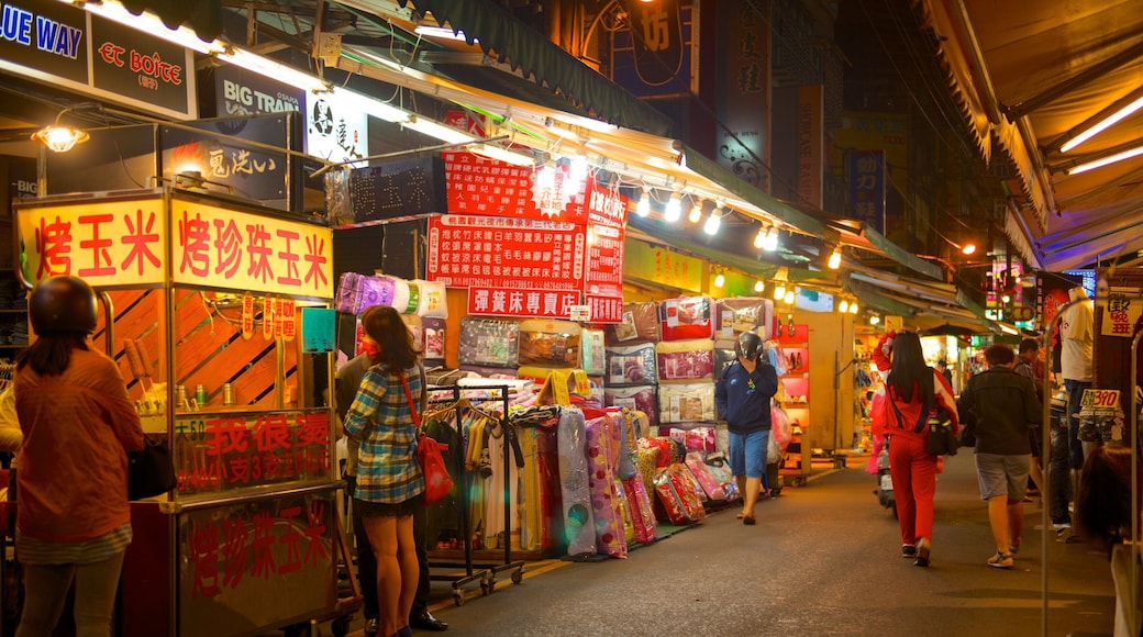 桃園県 表示 都市, 夜景 と マーケット