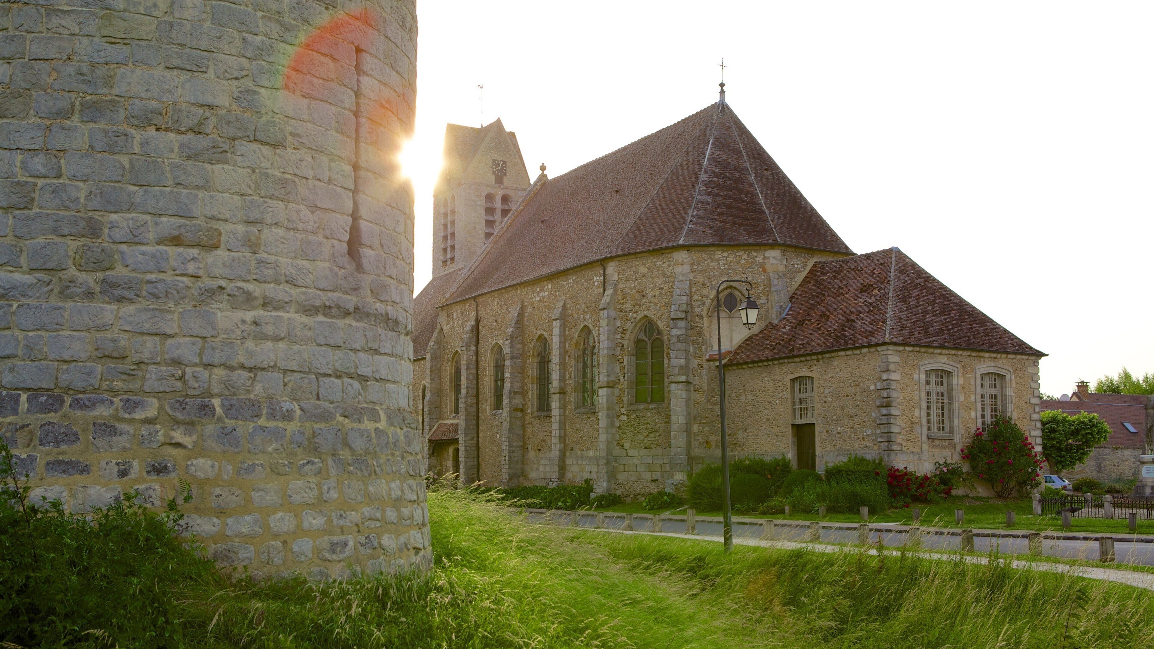 Melun caratteristiche di strade e architettura d\'epoca
