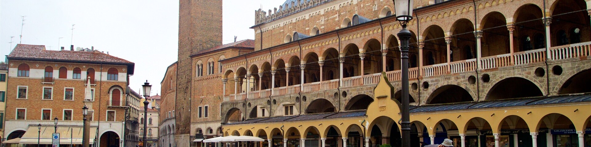 Padova featuring a square or plaza, a city and heritage elements