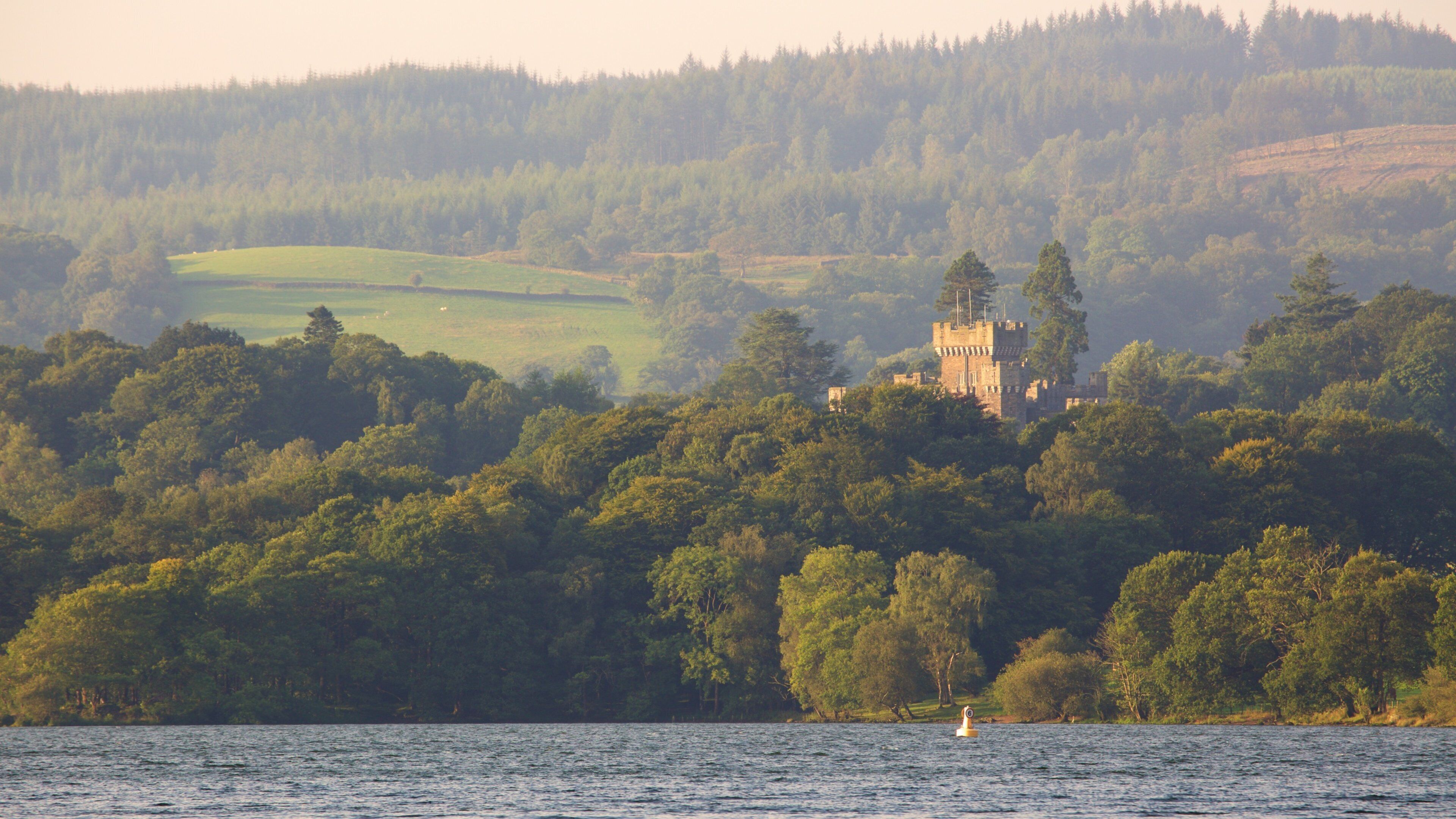 Ambleside bevat bos en een meer of poel