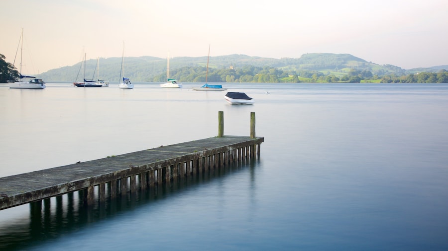 Ambleside which includes a lake or waterhole and boating