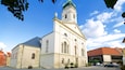 Gyor que inclui uma igreja ou catedral e arquitetura de patrimônio