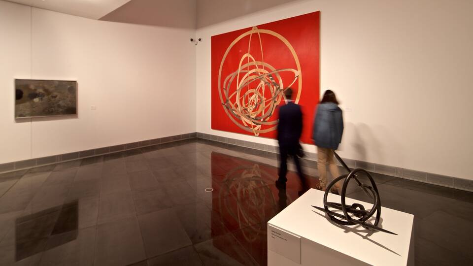 Pamplona which includes art and interior views as well as a couple