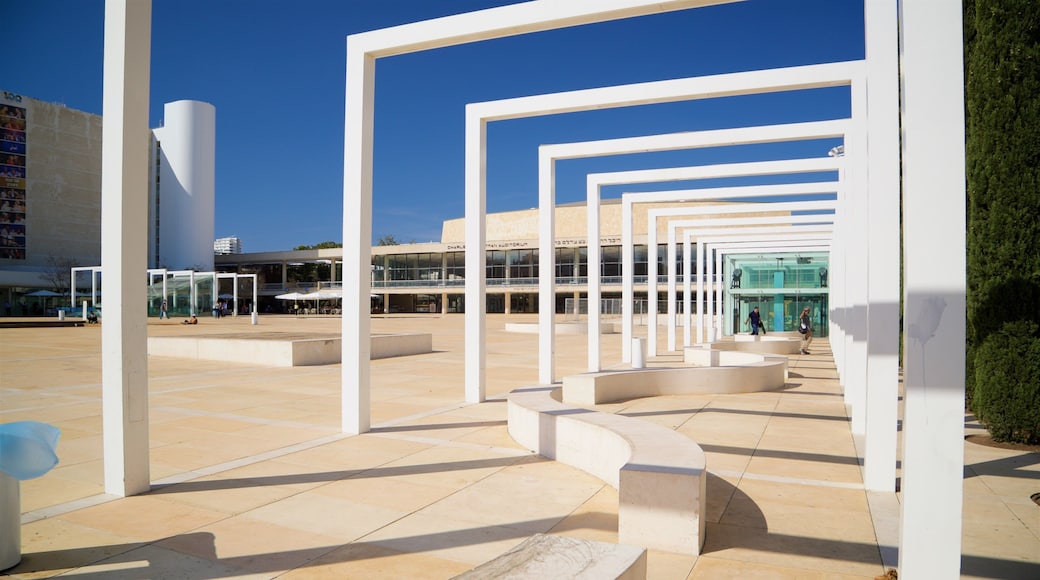 St Maarten and St Martin showing a square or plaza