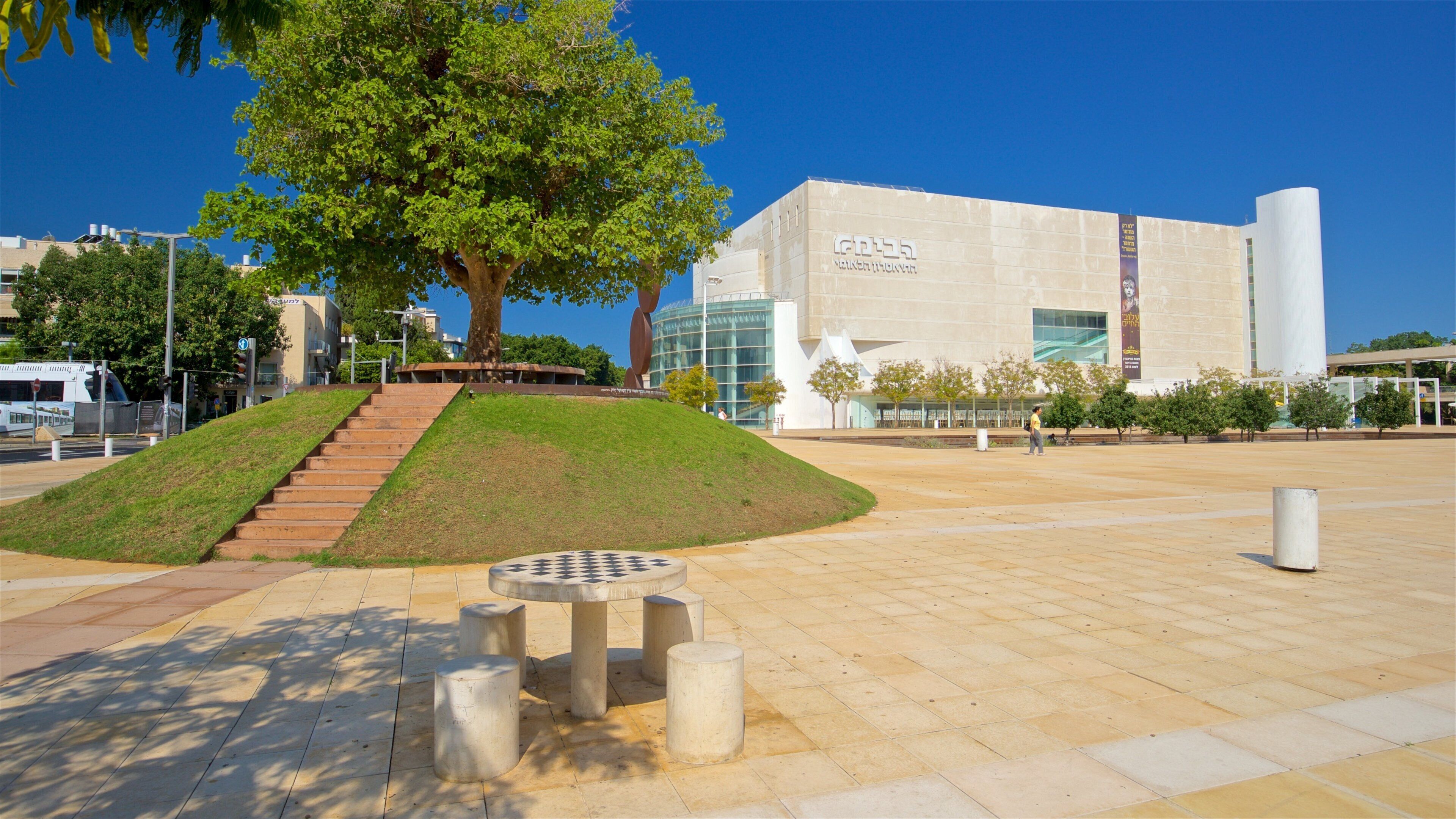 テルアビブ どの含み 広場 と 現代建築