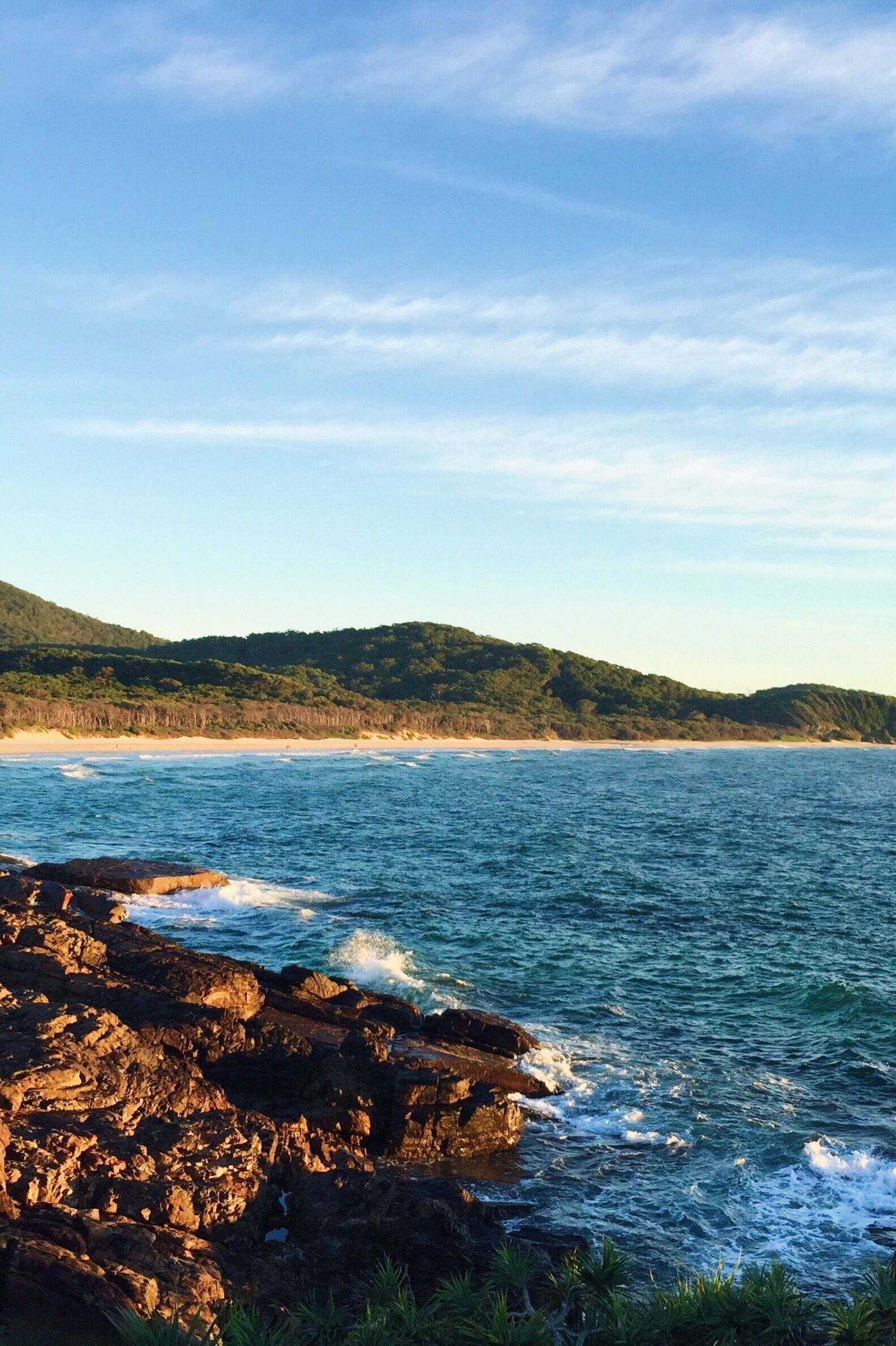 My home away from home. Can't get enough of Yarrahapinni and the surrounding area. #australia #beach #ocean #blue #headland #beachbound