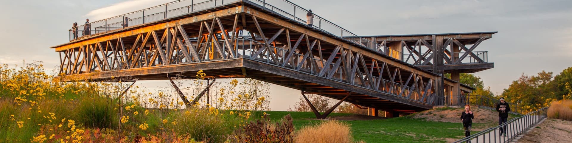 St Maarten and St Martin showing a sunset, a garden and views