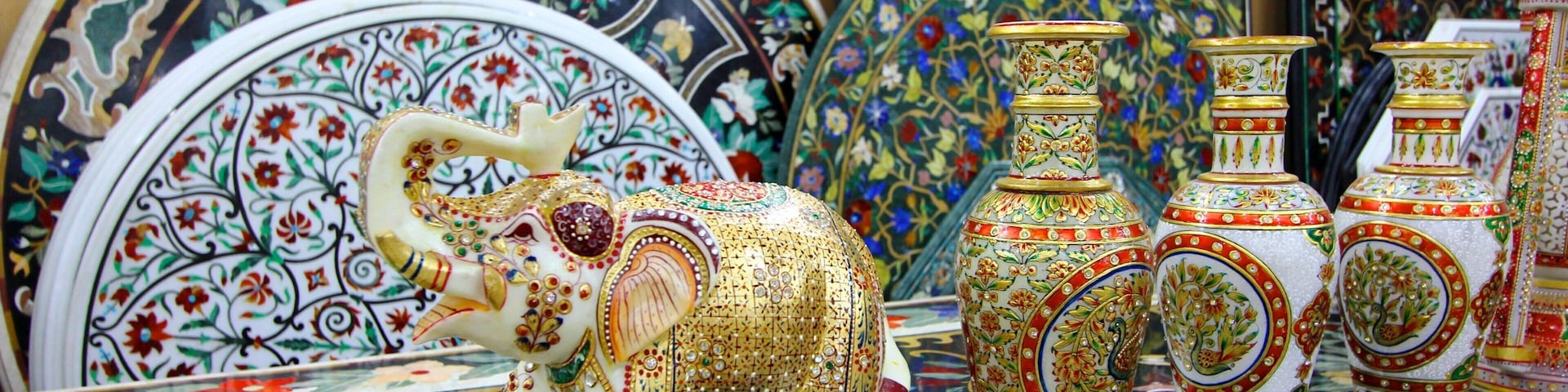 Agra mostrando arte e vistas internas