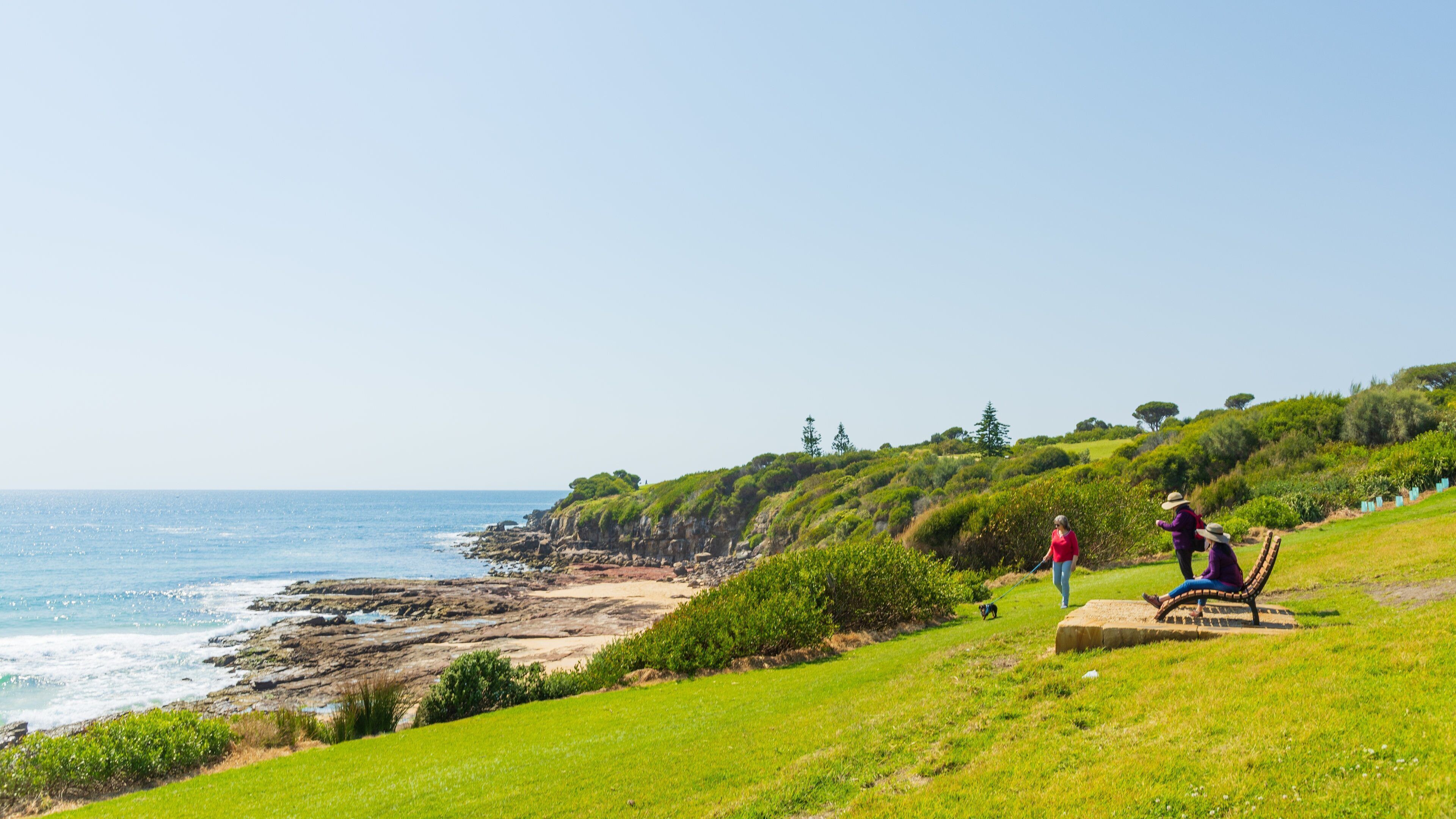 Short Point Recreation Reserve featuring a park, general coastal views and rocky coastline