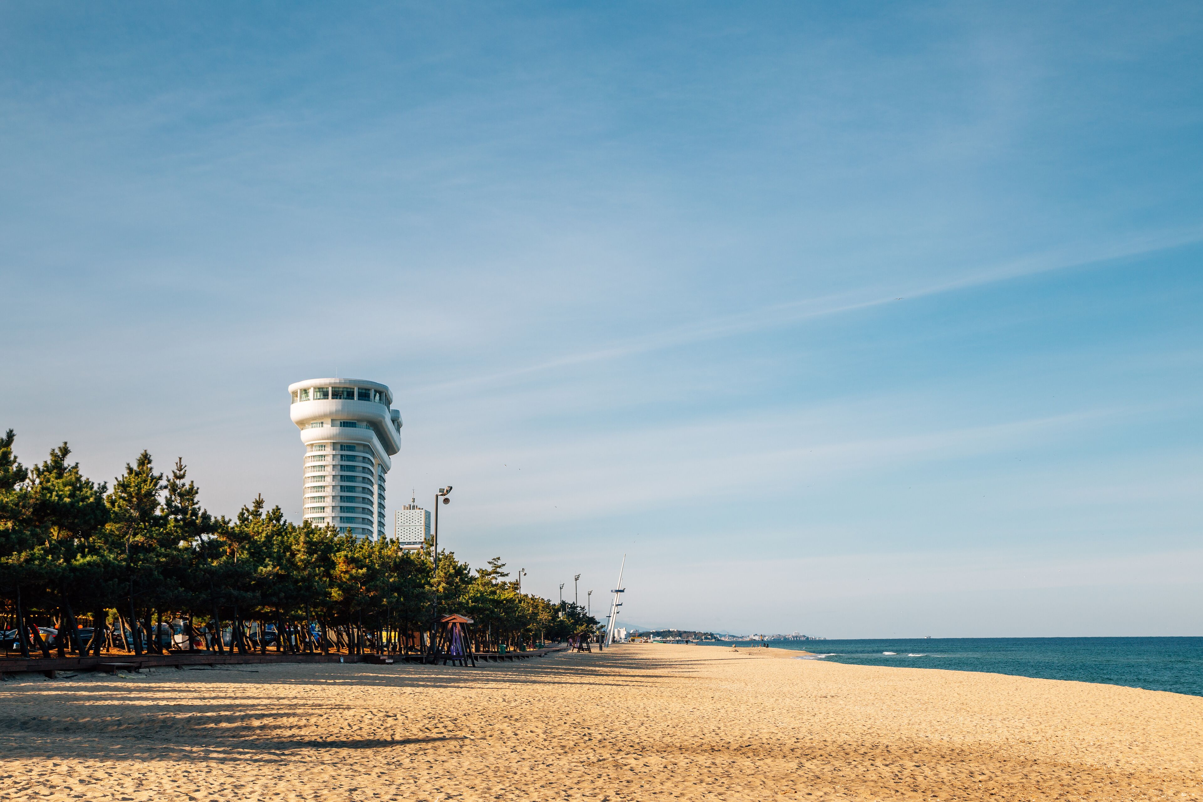 Gyeongpo Beach in Gangneung, Korea