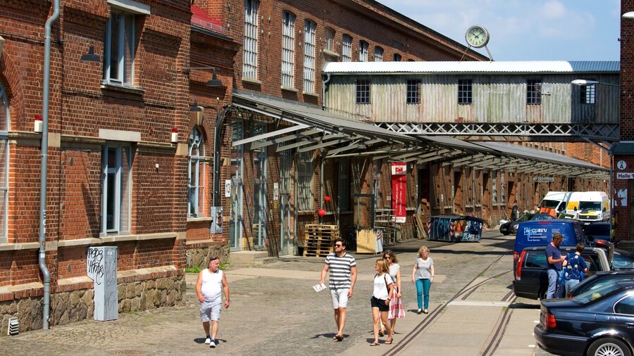 Leipzig as well as a small group of people