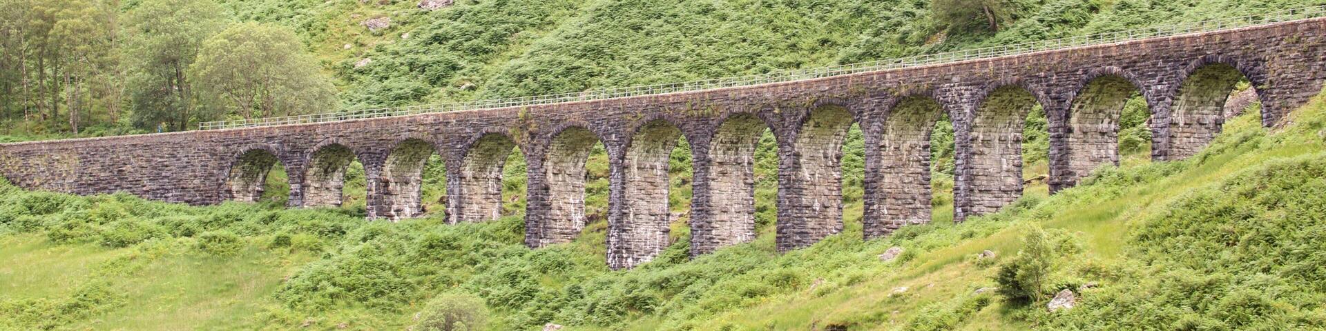 Lochearnhead which includes farmland, heritage elements and a bridge