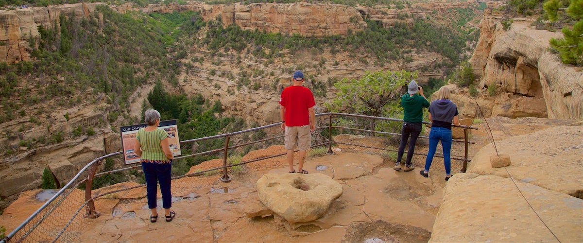Cliff Canyon featuring views, landscape views and desert views