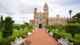 Templo San Francisco Acatepec which includes a garden and heritage architecture