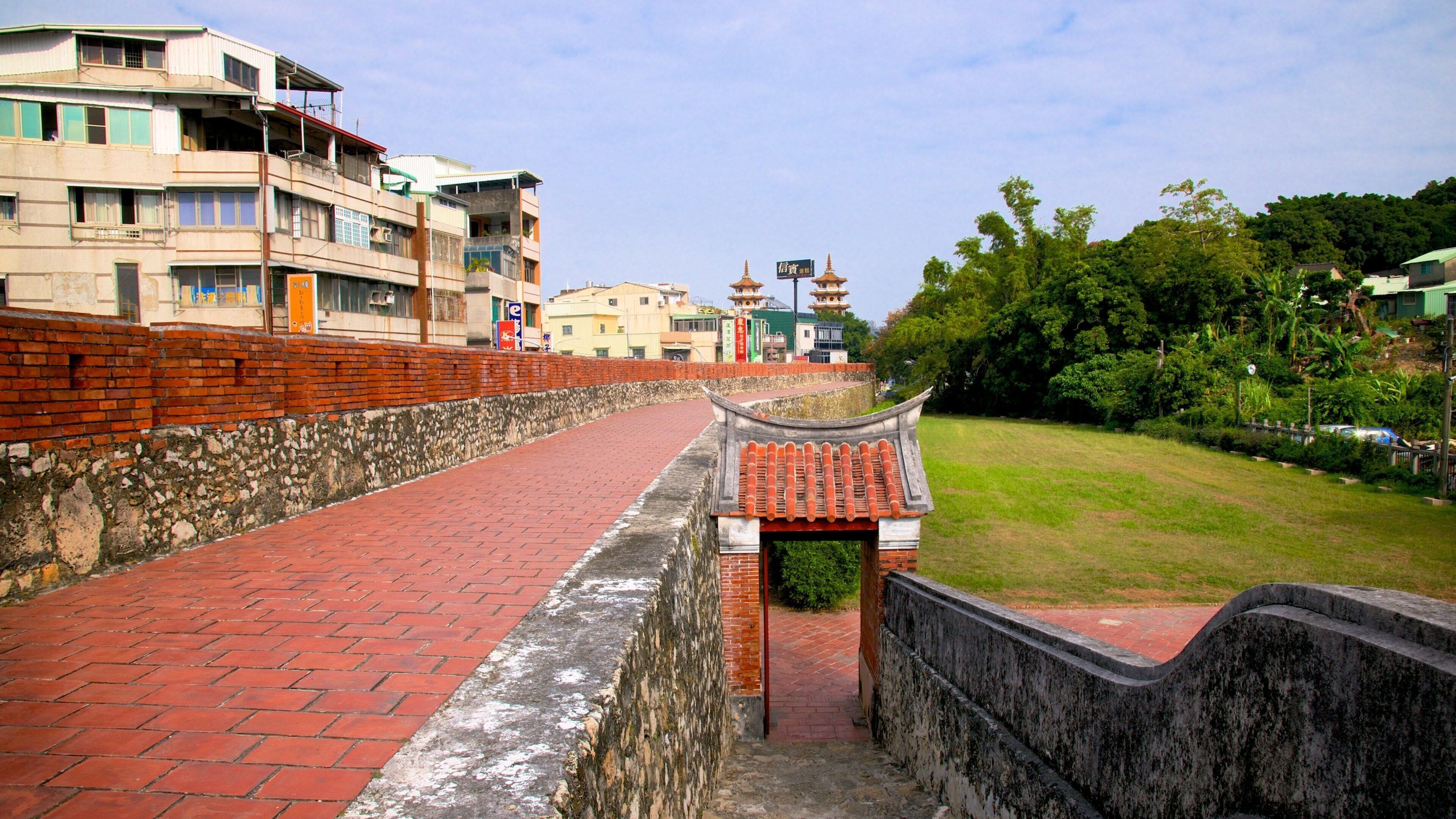 Kaohsiung que incluye elementos patrimoniales