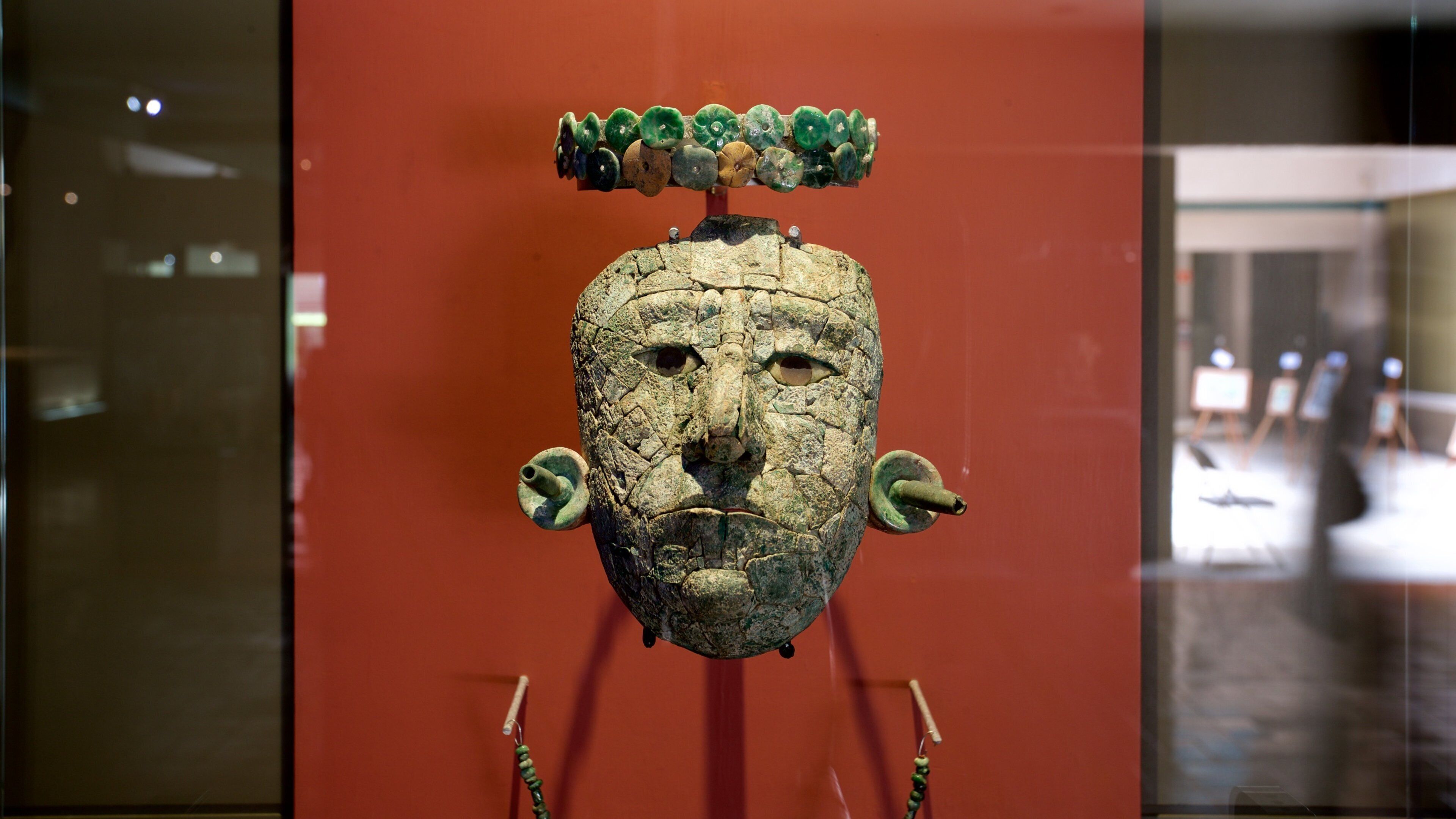 Palenque presenterar historiska element och interiörer