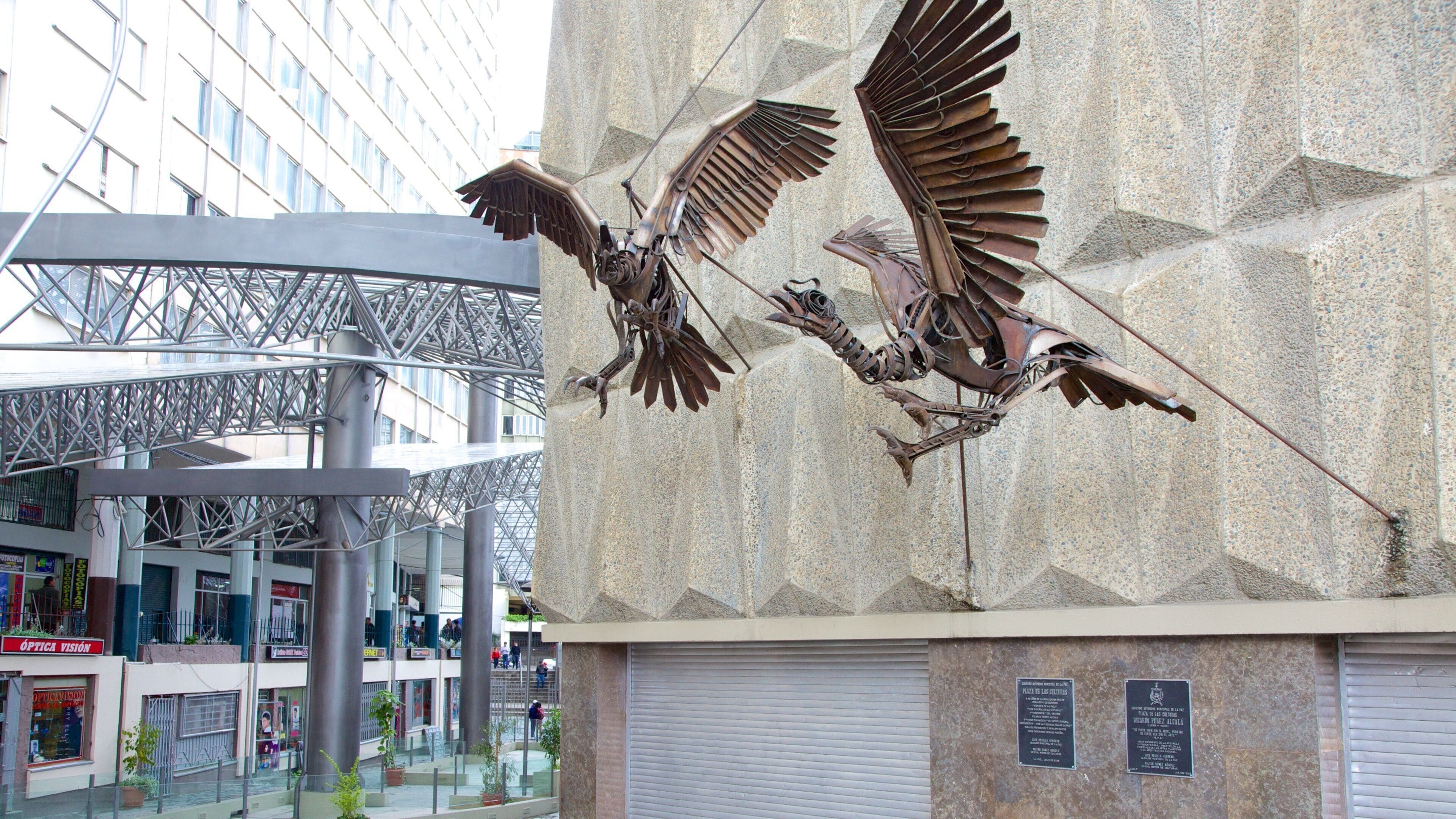 La Paz showing outdoor art