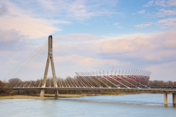 Poland which includes a bridge and a river or creek