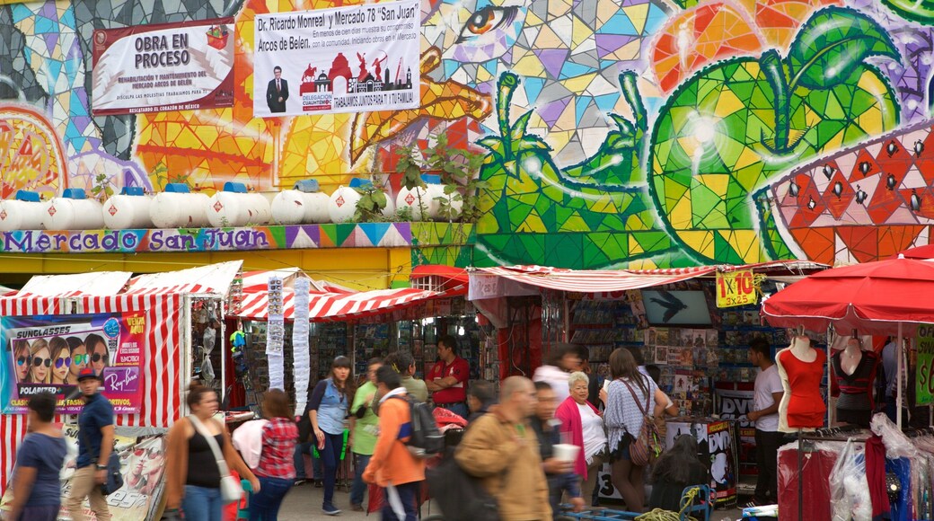 Ciudad de México mostrando mercados