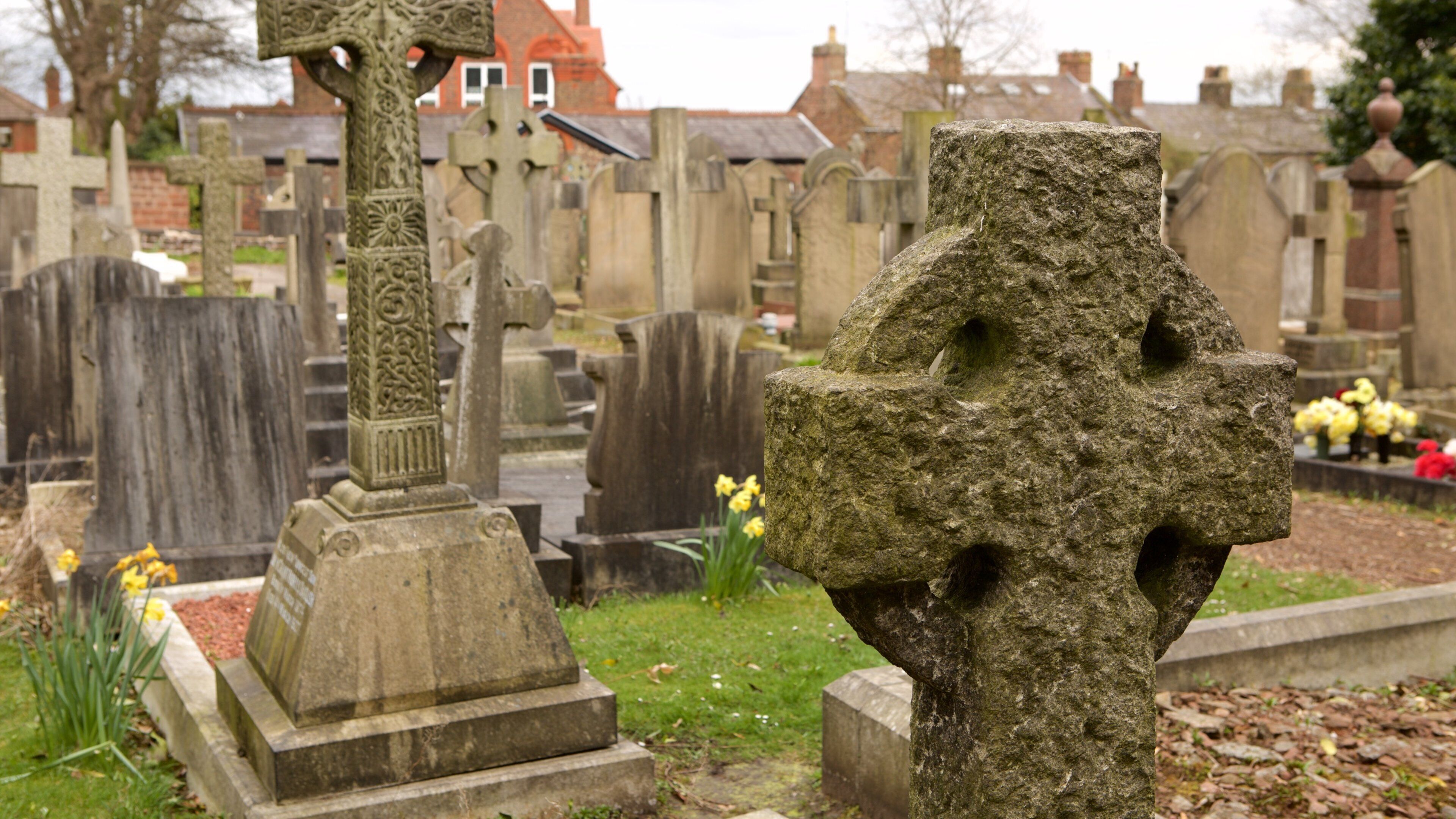 Liverpool que inclui um cemitério