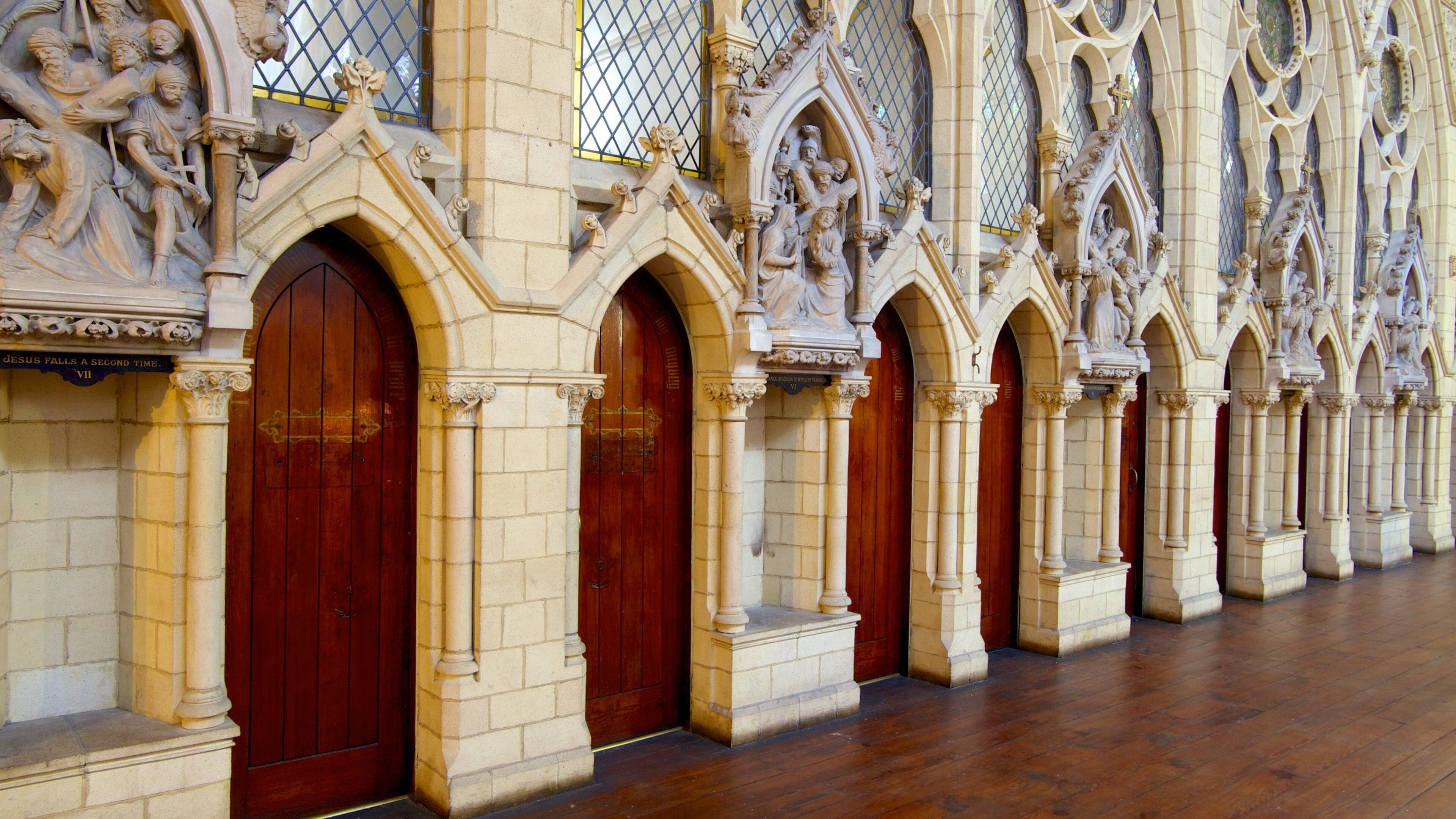 England featuring religious elements, a church or cathedral and interior views