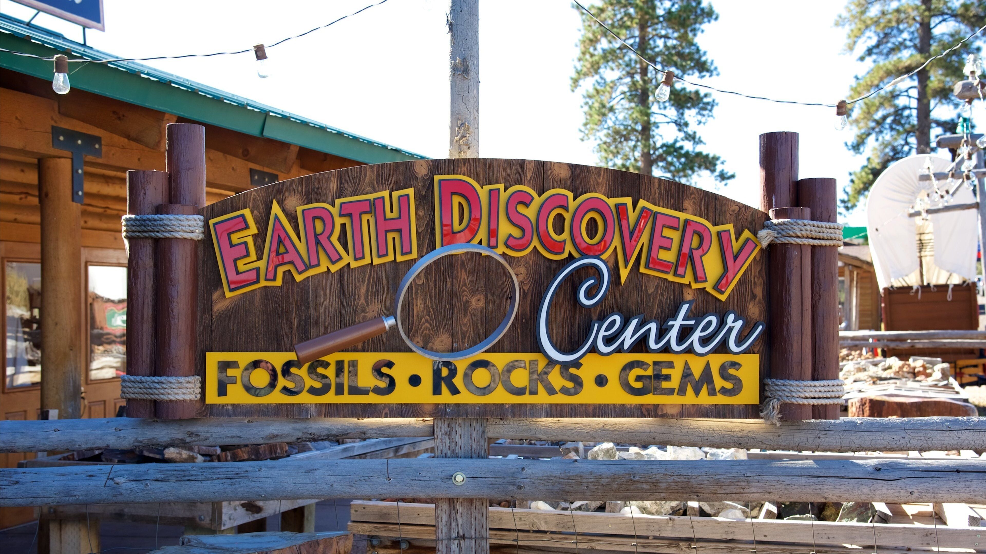 Southwestern Utah - Bryce Canyon which includes a small town or village, signage and tranquil scenes