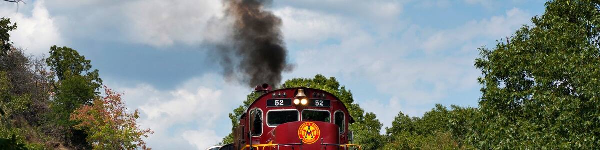 Bentonville – Fayetteville das einen Eisenbahnbetrieb