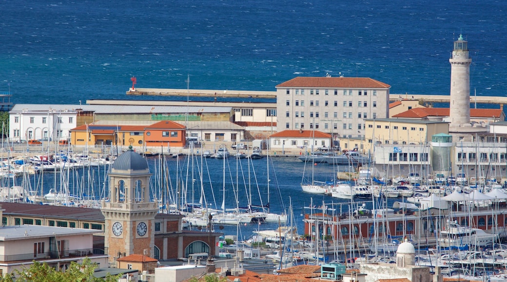 Trieste featuring sailing, boating and a marina