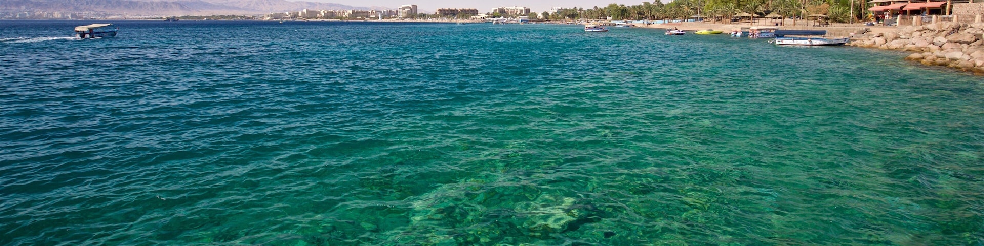 The Great Arab Revolt Plaza which includes general coastal views