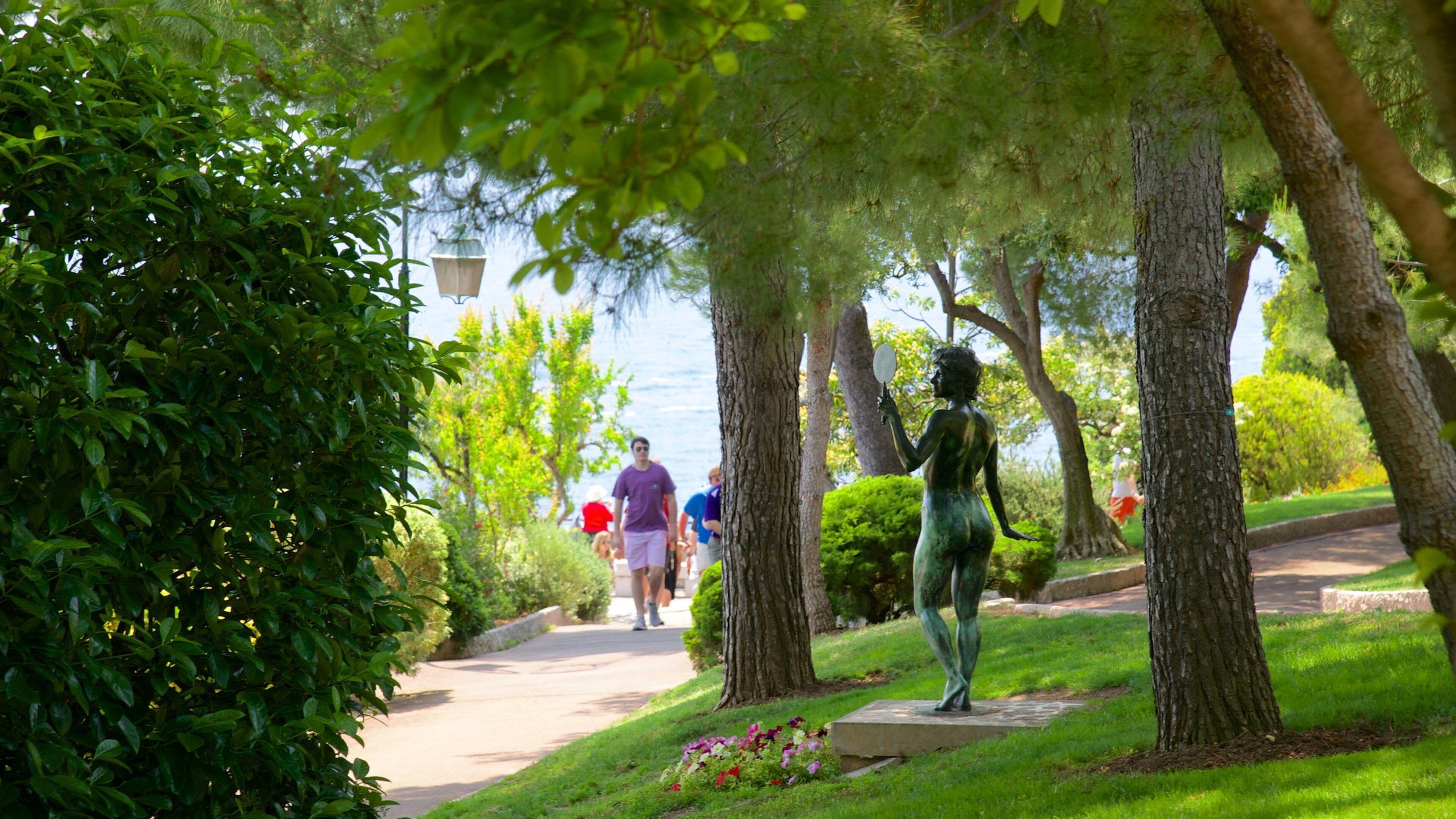 Monaco das einen Garten