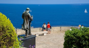Monaco mostrando vista e vista della costa