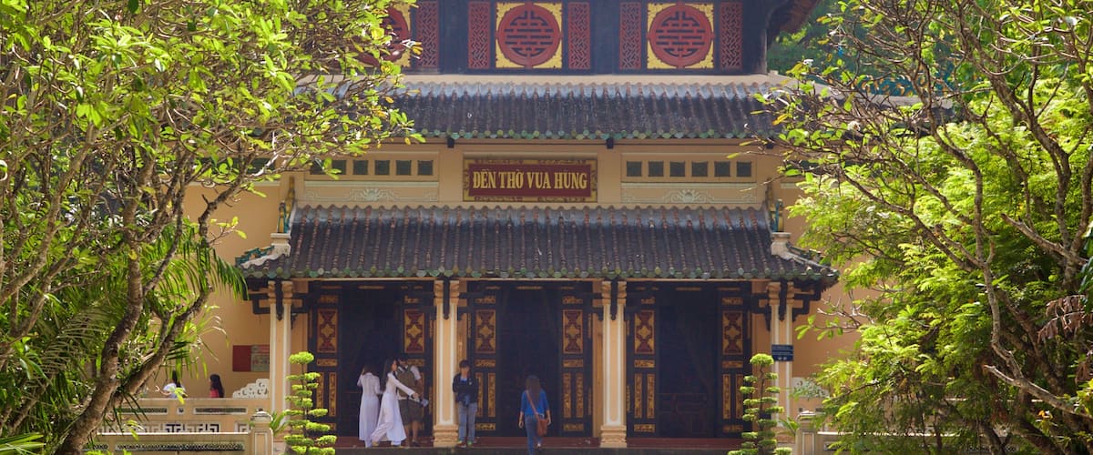 Ho Chi Minh City featuring a temple or place of worship